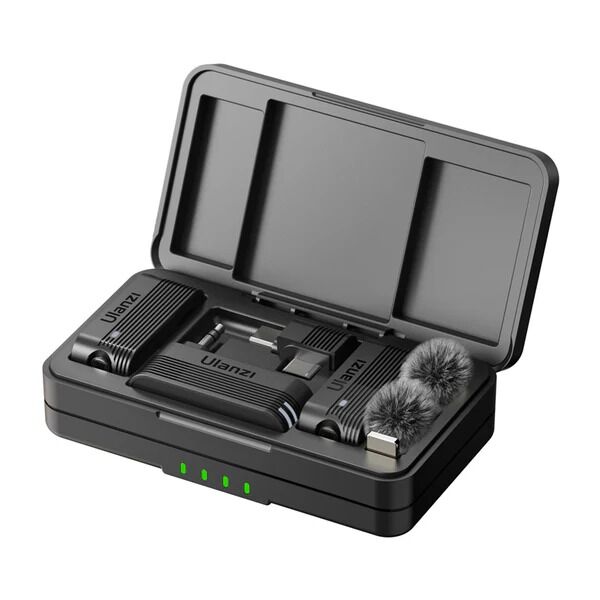 The Ulanzi A100 Wireless Lavalier Microphone