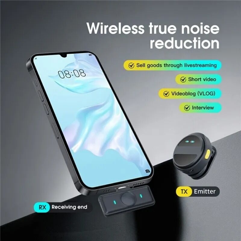 SX21 Wireless Microphone Mini For Type-C - Image 3