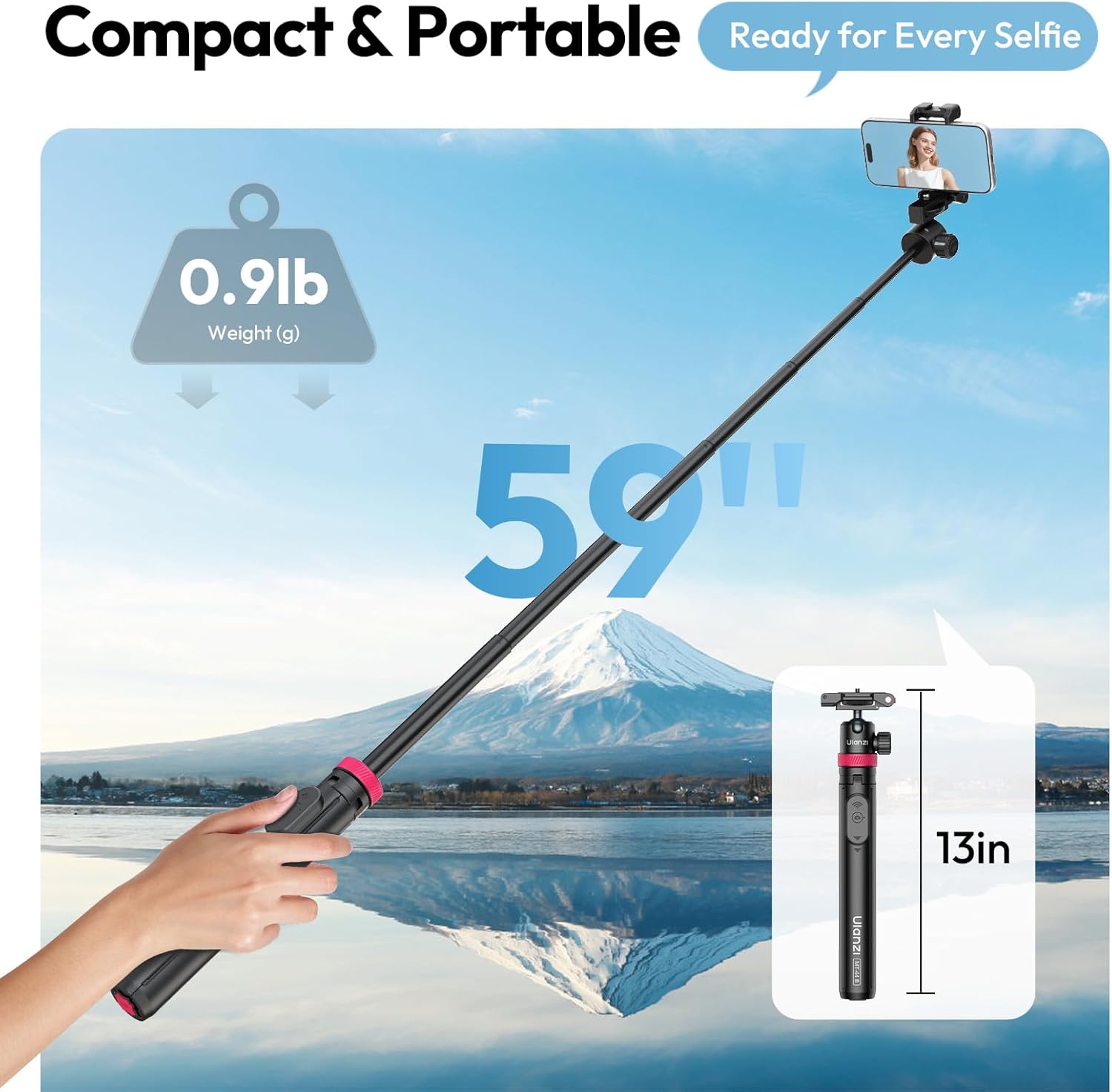 Ulanzi mT-44B maximum hight