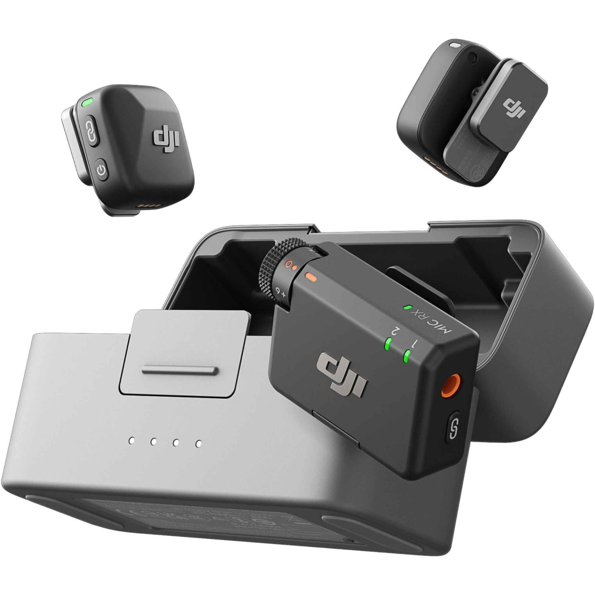 DJI Mic Mini Wireless Microphone System (2 TX + 1 RX + Charging Case) - Image 3